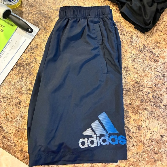 Adidas Mens M Dark Blue Joggers - Picture 1 of 5